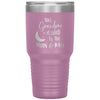 Cute Grandmother Tumbler This Grandma Is Loved To The Moon And Back Laser Etched 30oz Stainless Steel Tumbler