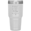 Cute Pregnancy Announcement For New Grandma First Mom Now Nana Laser Etched 30oz Stainless Steel Tumbler