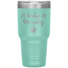 Cute Pregnancy Announcement Tumbler For New Mom Dad A Baby Is Brewing Laser Etched 30oz Stainless Steel Tumbler