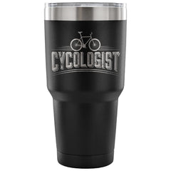 Cycling Biker Travel Mug Cycologist 30 oz Stainless Steel Tumbler