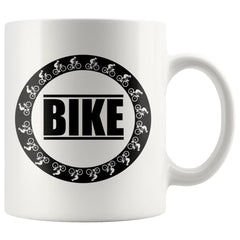 Cycling Biking Mug Bike 11oz White Coffee Mugs