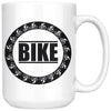 Cycling Biking Mug Bike 15oz White Coffee Mugs