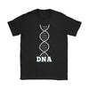 Cycling Cyclist Biker Shirt DNA Gildan Womens T-Shirt