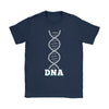 Cycling Cyclist Biker Shirt DNA Gildan Womens T-Shirt