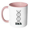 Cycling Mug DNA White 11oz Accent Coffee Mugs