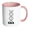 Cycling Mug DNA White 11oz Accent Coffee Mugs