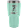 Cycling Travel Mug I Cycle To Burn Off The Crazy 30 oz Stainless Steel Tumbler