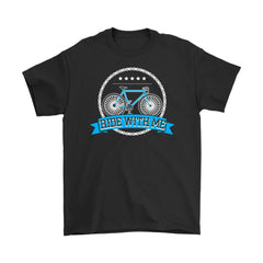 Cyclist Biker Tee Ride With Me Gildan Mens T-Shirt