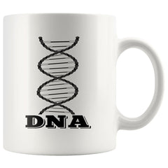 Cyclist Cycling Mug DNA 11oz White Coffee Mugs