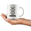 Cyclist Cycling Mug DNA 11oz White Coffee Mugs