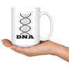 Cyclist Cycling Mug DNA 15oz White Coffee Mugs