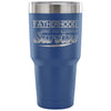 Dad Travel Mug Fatherhood Only The Strong Survive 30 oz Stainless Steel Tumbler