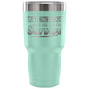 Dad Travel Mug Fatherhood Only The Strong Survive 30 oz Stainless Steel Tumbler