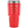 Dad Travel Mug Left My Last Job To Be A Full Time 30 oz Stainless Steel Tumbler