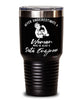 Data Engineer Tumbler Never Underestimate A Woman Who Is Also A Data Engineer 30oz Stainless Steel Black