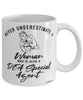 DEA Mug Never Underestimate A Woman Who Is Also A DEA Special Agent Coffee Cup White