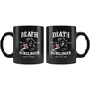Death But Not For You Gunslinger 11oz Black Coffee Mugs TL