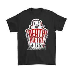 Death Metal Shirt Death Metal 4 Life Gildan Mens T-Shirt