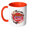 Diabetes Awareness Mug Diabetics Naturally Sweet White 11oz Accent Coffee Mugs