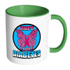 Diabetes Awareness Mug Hope Cure Diabetes White 11oz Accent Coffee Mugs