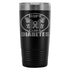 Diabetes Awareness Travel Mug Hope Cure 20oz Stainless Steel Tumbler