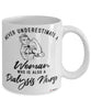 Dialysis Nurse Mug Never Underestimate A Woman Who Is Also A Dialysis Nurse Coffee Cup White