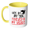 Dog Memorial Mug Forever In My Heart White 11oz Accent Coffee Mugs
