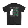 Dog Shirt Is There Life After Death Hurt My Dog And Find Out Gildan Mens T-Shirt