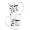 Drink Coffee Do Stupid Things Faster With More Energy 15oz White Coffee Mugs