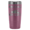 Drummer Insulated Travel Mug Music Is My Life 20oz Stainless Steel Tumbler