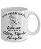 Eating Disorder Counselor Mug Never Underestimate A Woman Who Is Also An Eating Disorder Counselor Coffee Cup White