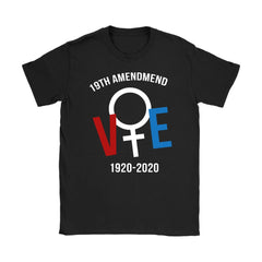 Election 2020 Shirt 19th Amendment Vote 1920-2020 Gildan Womens T-Shirt