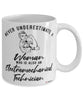 Electromechanical Technician Mug Never Underestimate A Woman Who Is Also An Electromechanical Tech Coffee Cup White