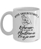 Electronic Engineer Mug Never Underestimate A Woman Who Is Also An Electronic Engineer Coffee Cup White