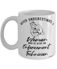 Enforcement Technician Mug Never Underestimate A Woman Who Is Also An Enforcement Tech Coffee Cup White