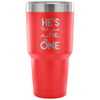 Engagement Announcement Travel Mug He's The One 30 oz Stainless Steel Tumbler