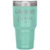 Engagement Announcement Tumbler Girlfriend Fiancee Laser Etched 30oz Stainless Steel Tumbler