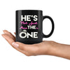 Engagement Mug Hes Not Just Another One 11oz Black Coffee Mugs