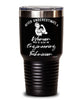 Engineering Technician Tumbler Never Underestimate A Woman Who Is Also An Engineering Tech 30oz Stainless Steel Black