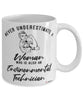 Environmental Technician Mug Never Underestimate A Woman Who Is Also An Environmental Tech Coffee Cup White