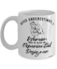 Experiential Designer Mug Never Underestimate A Woman Who Is Also An Experiential Designer Coffee Cup White