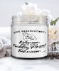 Facilities FMCS Technician Candle Never Underestimate A Woman Who Is Also A Facilities FMCS Tech 9oz Vanilla Scented Candles Soy Wax
