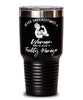 Facility Manager Tumbler Never Underestimate A Woman Who Is Also A Facility Manager 30oz Stainless Steel Black