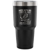 Family Travel Mug Mess With Me I Fight Back 30 oz Stainless Steel Tumbler