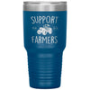 Farmer Awareness Tumbler Support Your Farmers Laser Etched 30oz Stainless Steel Tumbler