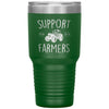 Farmer Awareness Tumbler Support Your Farmers Laser Etched 30oz Stainless Steel Tumbler