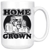 Farming Tractor Mug Home Grown 15oz White Coffee Mugs
