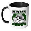 Farming Tractor Mug Home Grown White 11oz Accent Coffee Mugs
