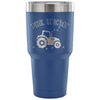 Farming Travel Mug Pink Tractor 30 oz Stainless Steel Tumbler