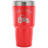 Farming Travel Mug Pink Tractor 30 oz Stainless Steel Tumbler